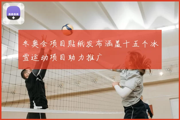 冬奥会项目贴纸发布涵盖十五个冰雪运动项目助力推广